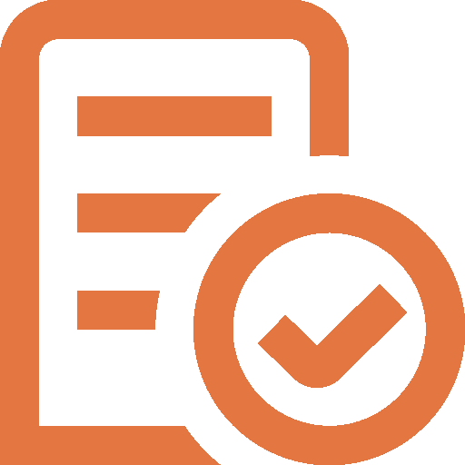 Icone d'une check liste