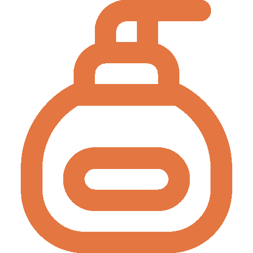 Icone d'une bouteille de savon